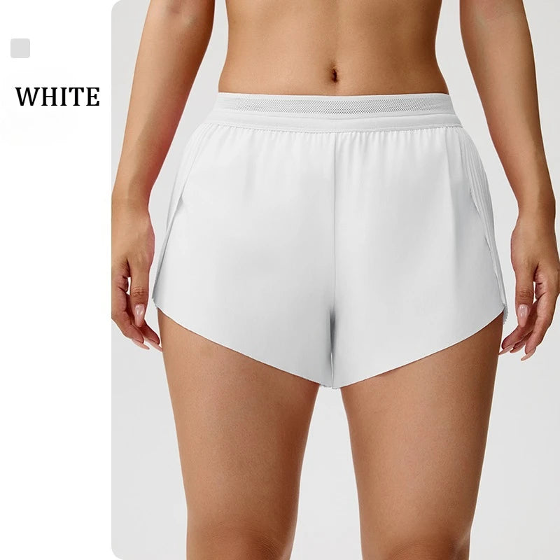 Cooling Mint Fitness Shorts Women's Three-quarter