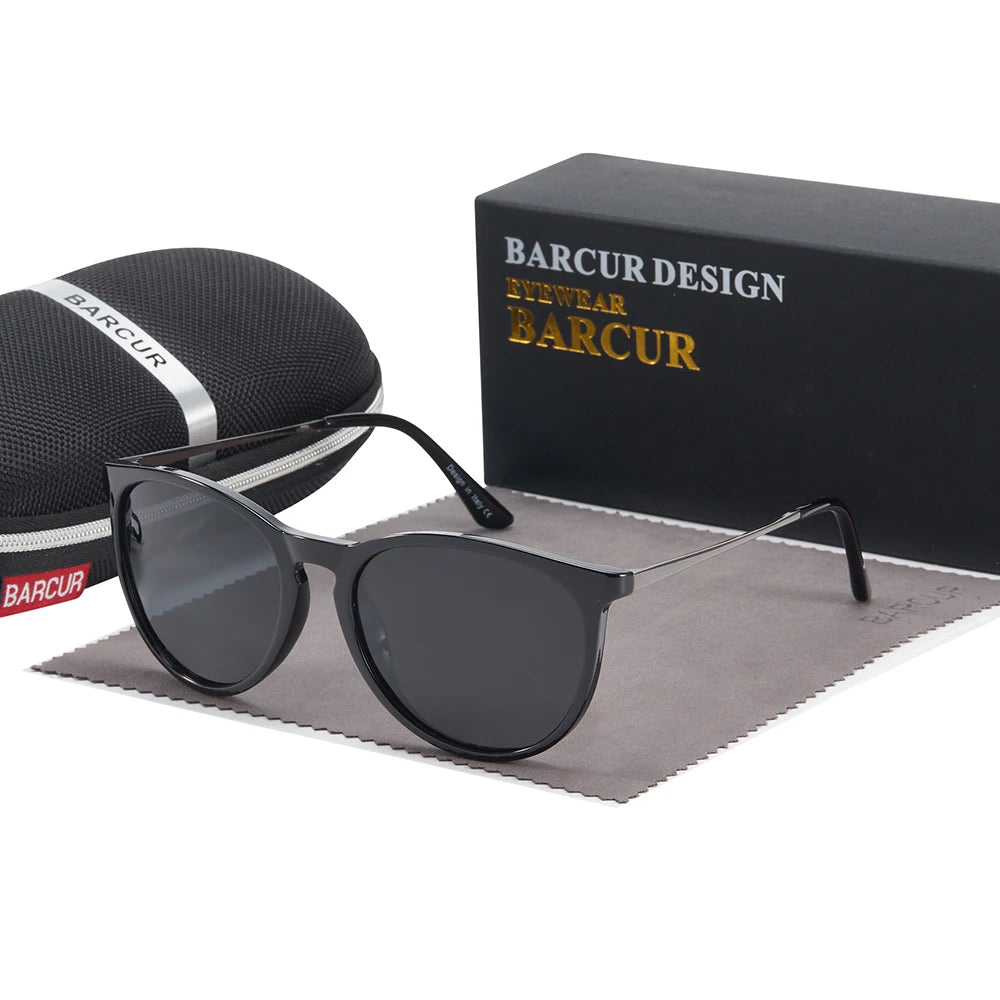 BARCUR Classic Polarized Sunglasses For Both Men Women