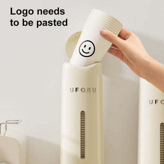 Water Dispenser Cup Extractor Wall Mounted Holder Bracket