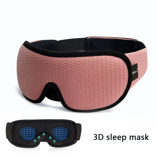New Brand 3D Sleeping Mask Block Out Light Sleep Mask