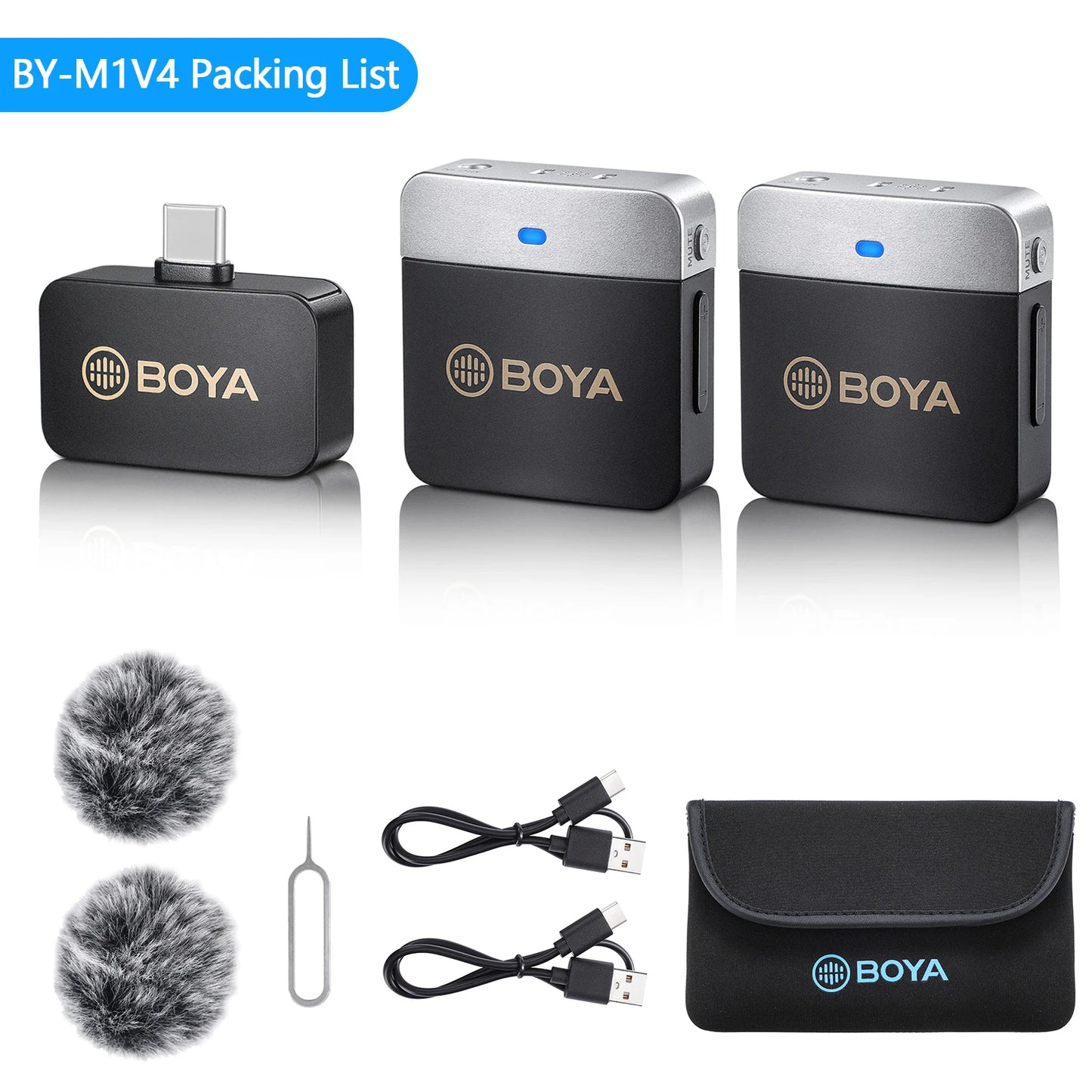 BOYA BY-M1V Wireless Lavalier Microphone