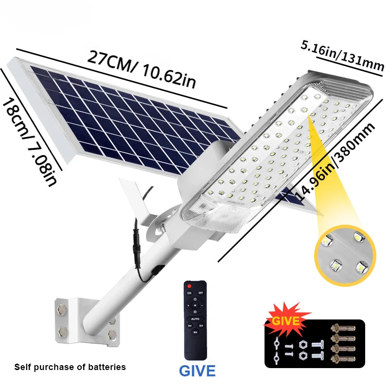 Solar Light High-Power LED Dusk to Dawn LED Solar Street Light