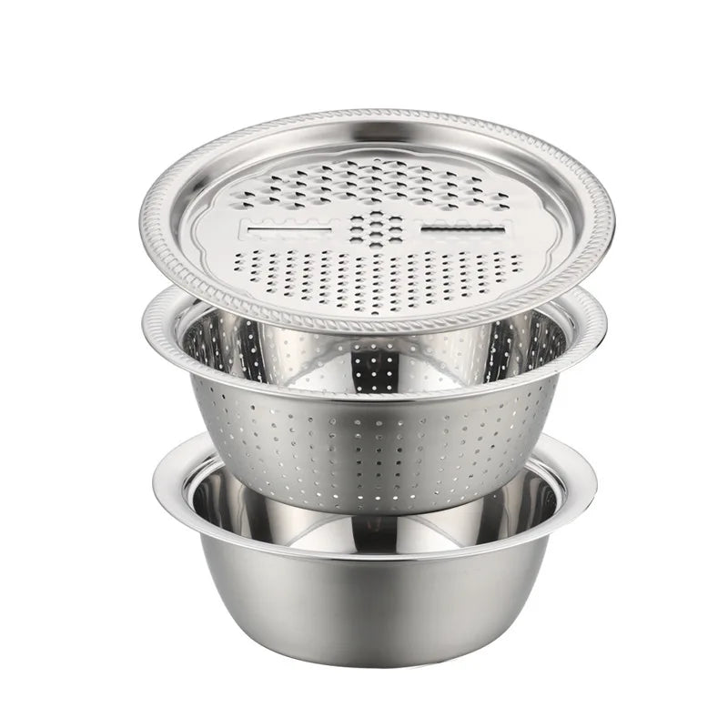 Set Vegetable Slicer Stainless Steel Slicer