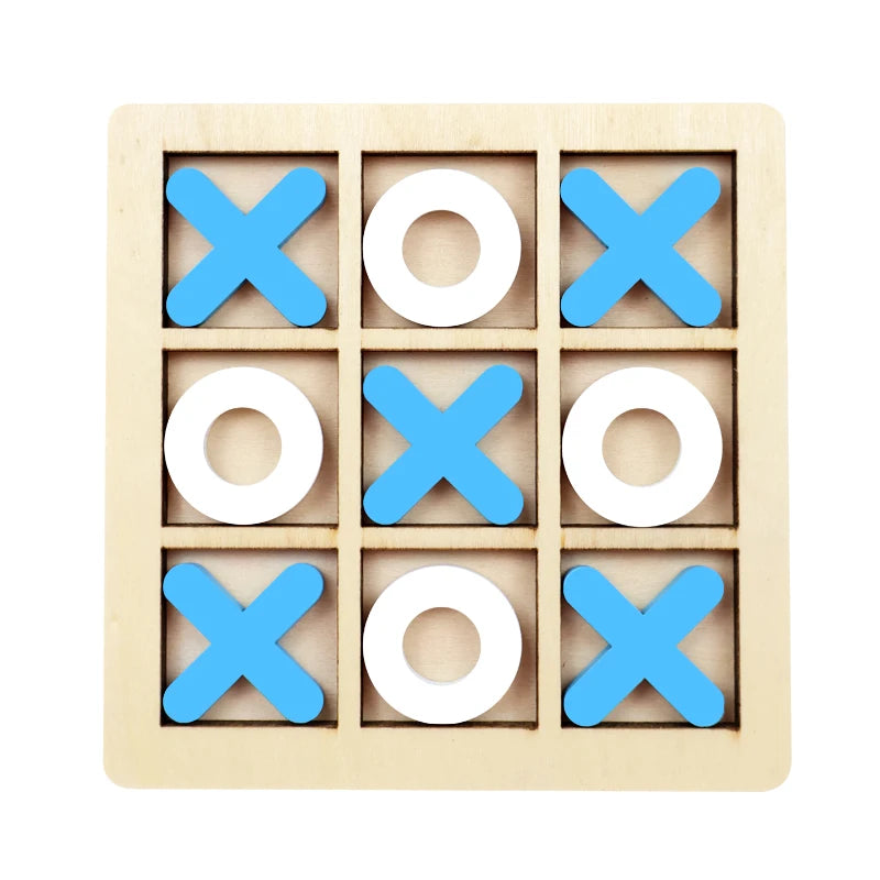 Montessori Play Game Wooden Toy Mini Chess Interaction Puzzle