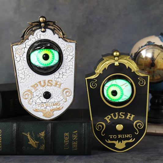 Halloween Decoration LED Hanging One-Eyed Doorbell