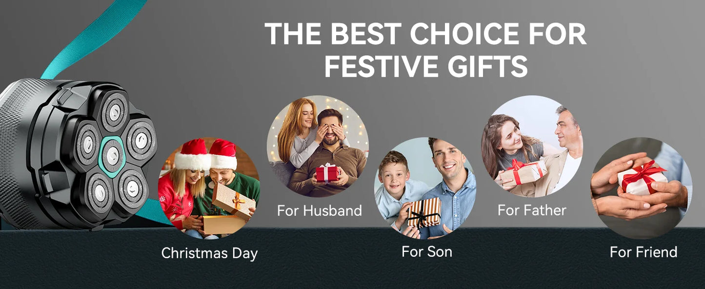 KENSEN Electric Head Shavers for Bald Men Razor