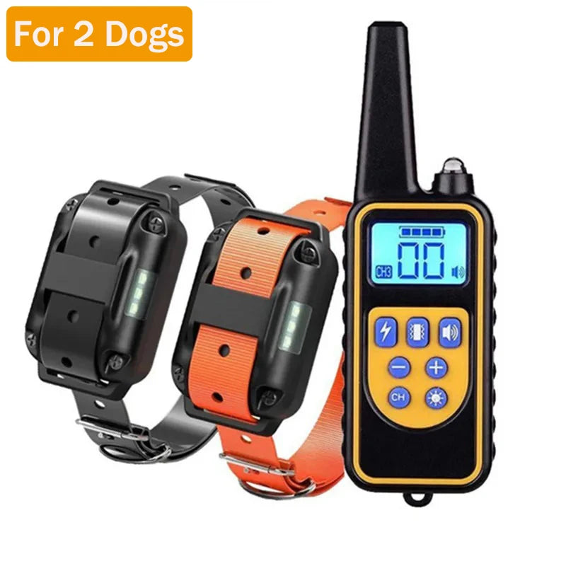 Electric Dog Training Collar Waterproof Dog Bark Collar