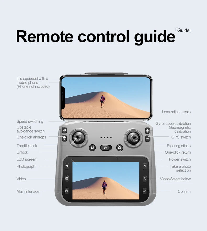 New K19 MAX GPS Drone Professional 8K Camera