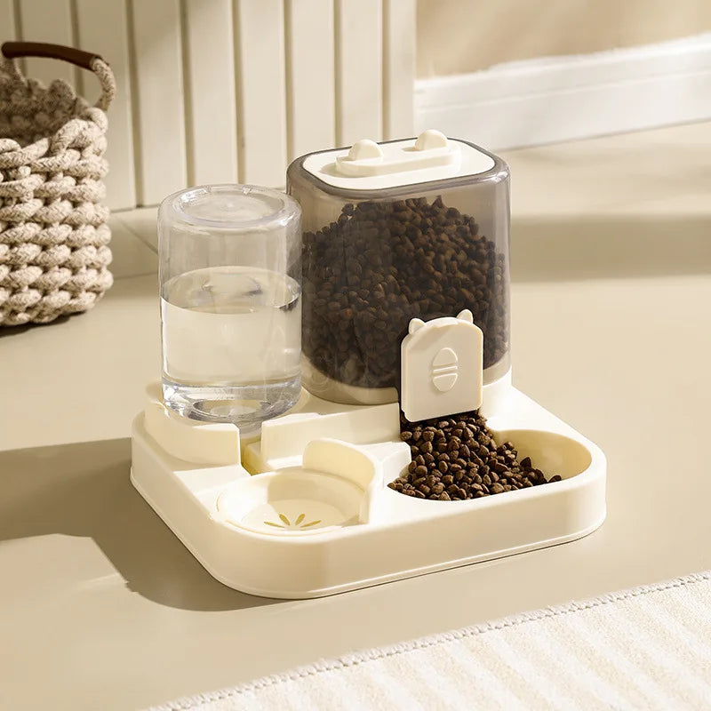 Cat Bowl Automatic Feeder with Spill Proof Design