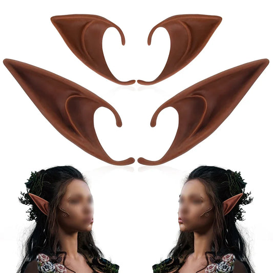 Latex Elf False Ears Fairy Angel Butterfly Ears