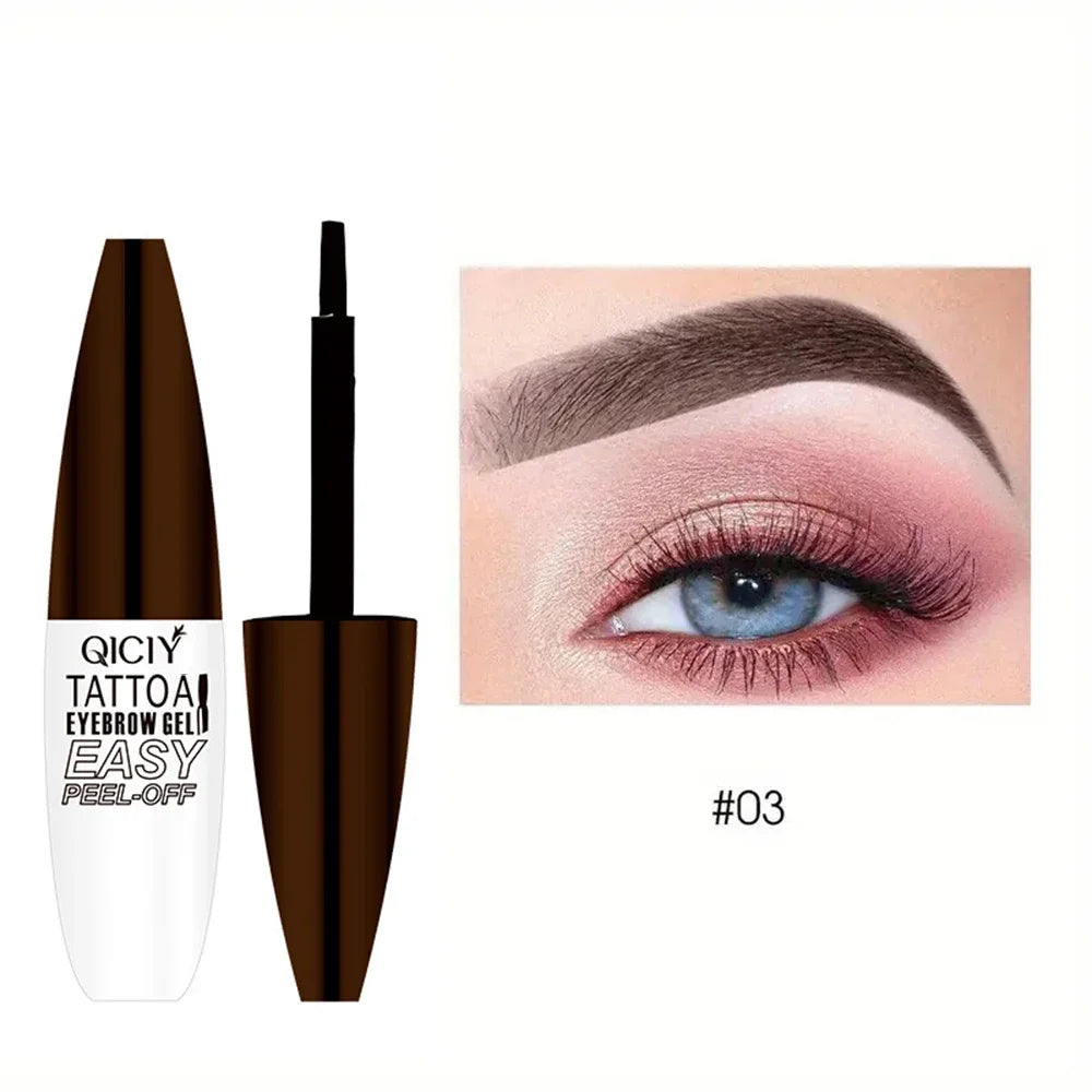 Peel Off Eyebrow Gel Tint Waterproof Long Lasting Semi Permanent