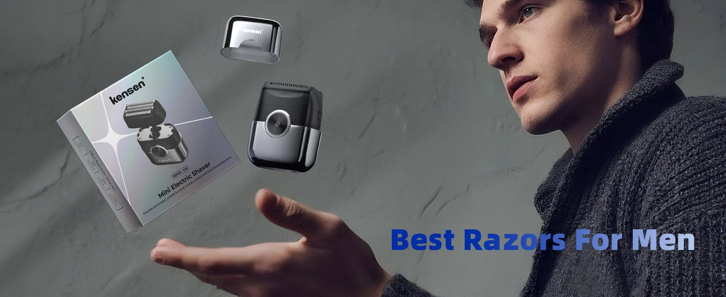 S26 Electric Shaver for Men 4D Floating Blades Foil Shavers