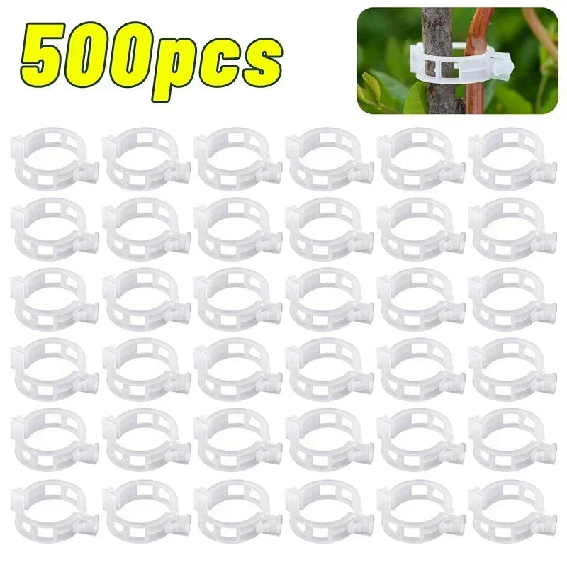 Plant Support Clips Reusable Plastic Connects Vine
