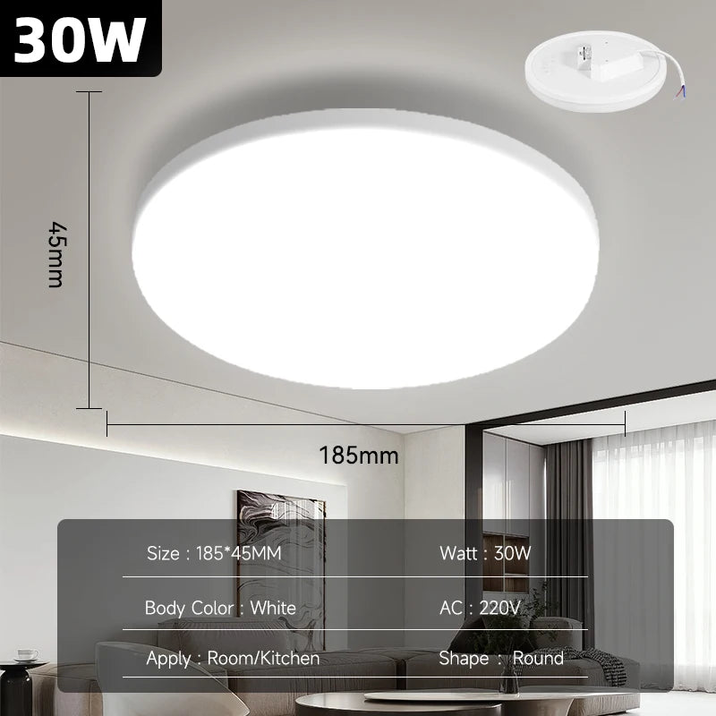 Led Ceiling Lights Round Modern Ceiling Lamp