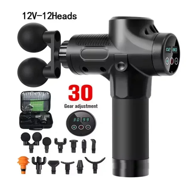Fascial Massage Gun Electric Percussion Pistol Massager