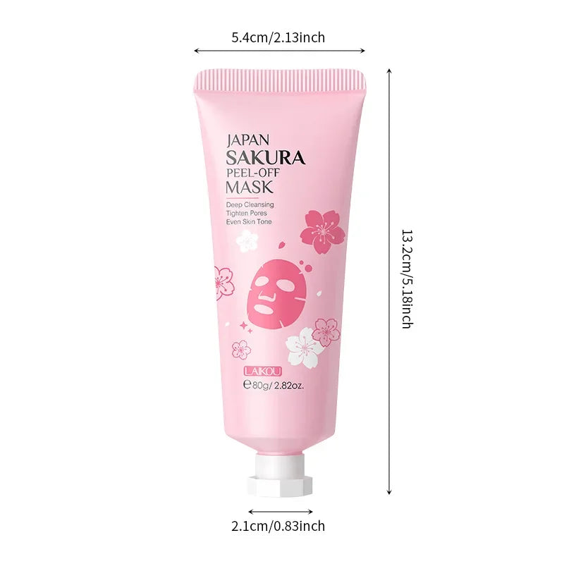 Cherry Blossom Peel Off Mask ,Hydrating & Deep Cleansing