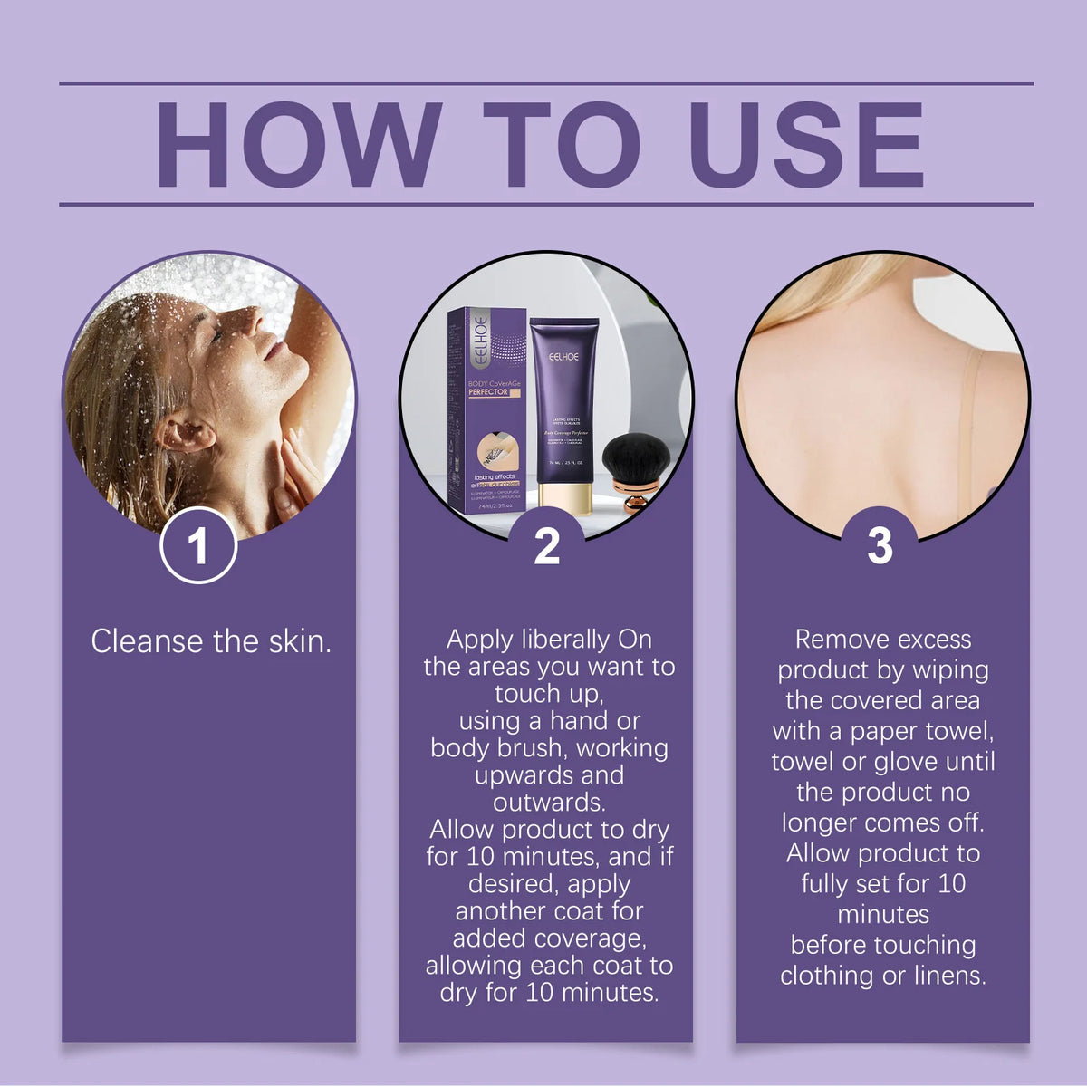 EELHOE Body Concealer Full Coverage Covering
