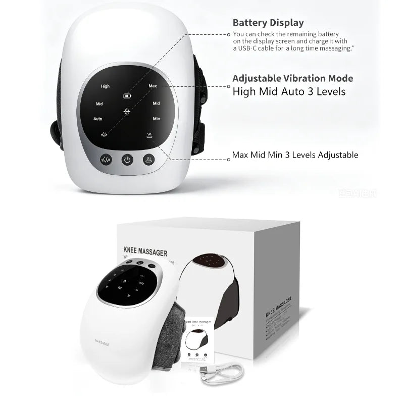 Portable Knee Massager Knee Joint Muscles Relaxation