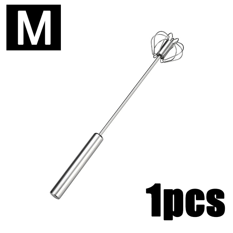Semi Automatic Egg Beater Stainless Steel Mixer