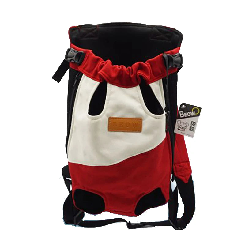 Mesh Pet Dog Carrier Adjustable Backpack Breathable Outdoor