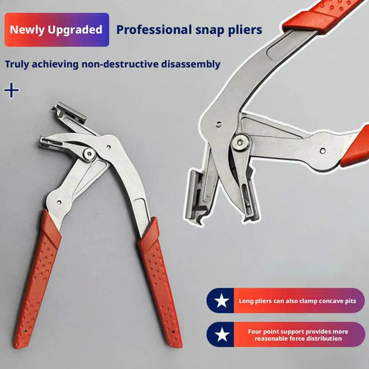 Car Clip Removal Pliers Plastic Rubber Round Nail Fastener Remover
