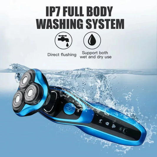 Electric Shaver Full Body Washable Shaver Men's Multifunctional