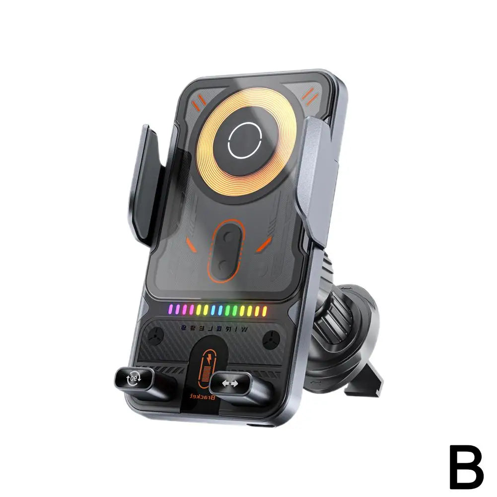 Car Wireless Charger Magnetic Auto Car Holder Phone Mount