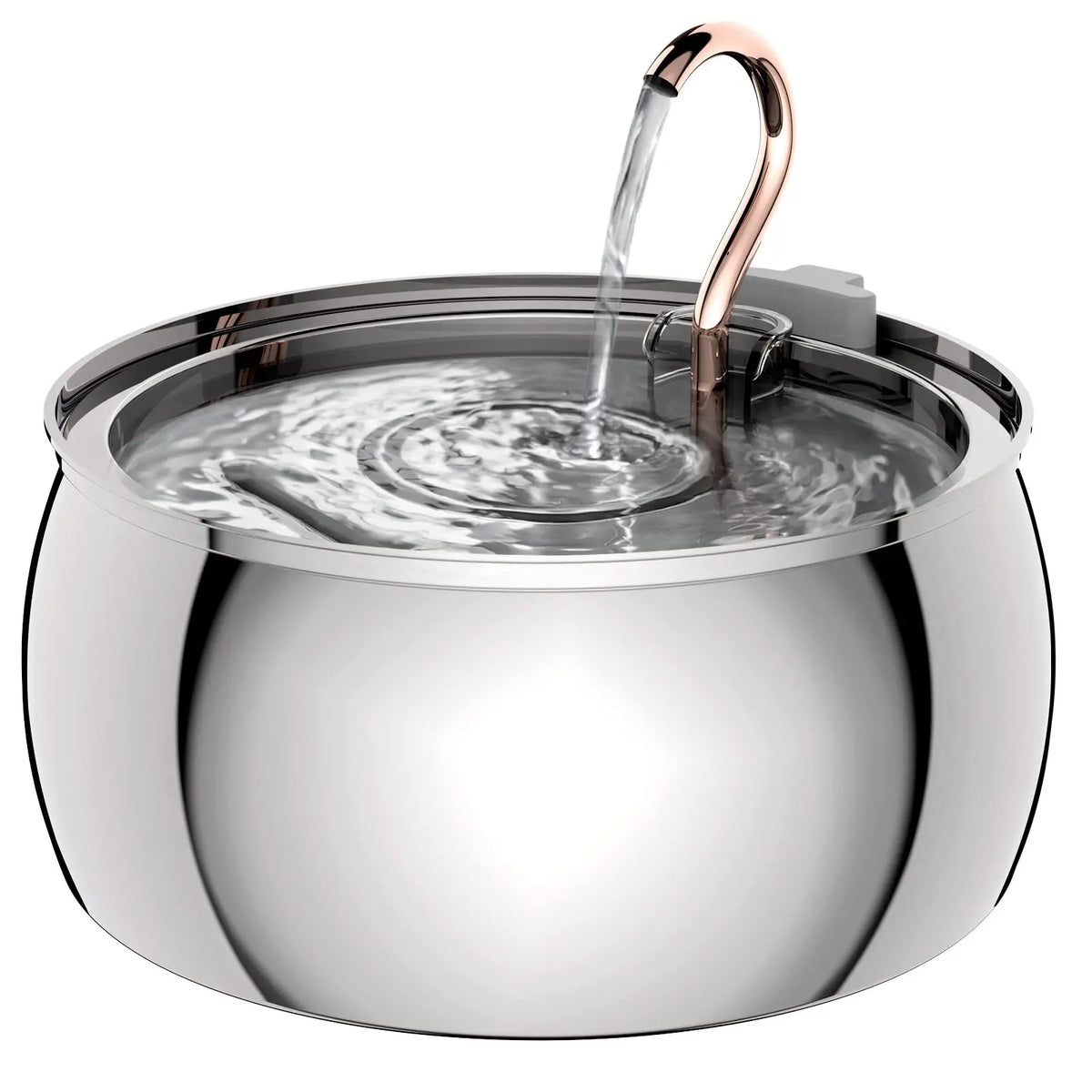 304 Stainless Steel Pet Water Fountain 4L/135 Oz with Faucet