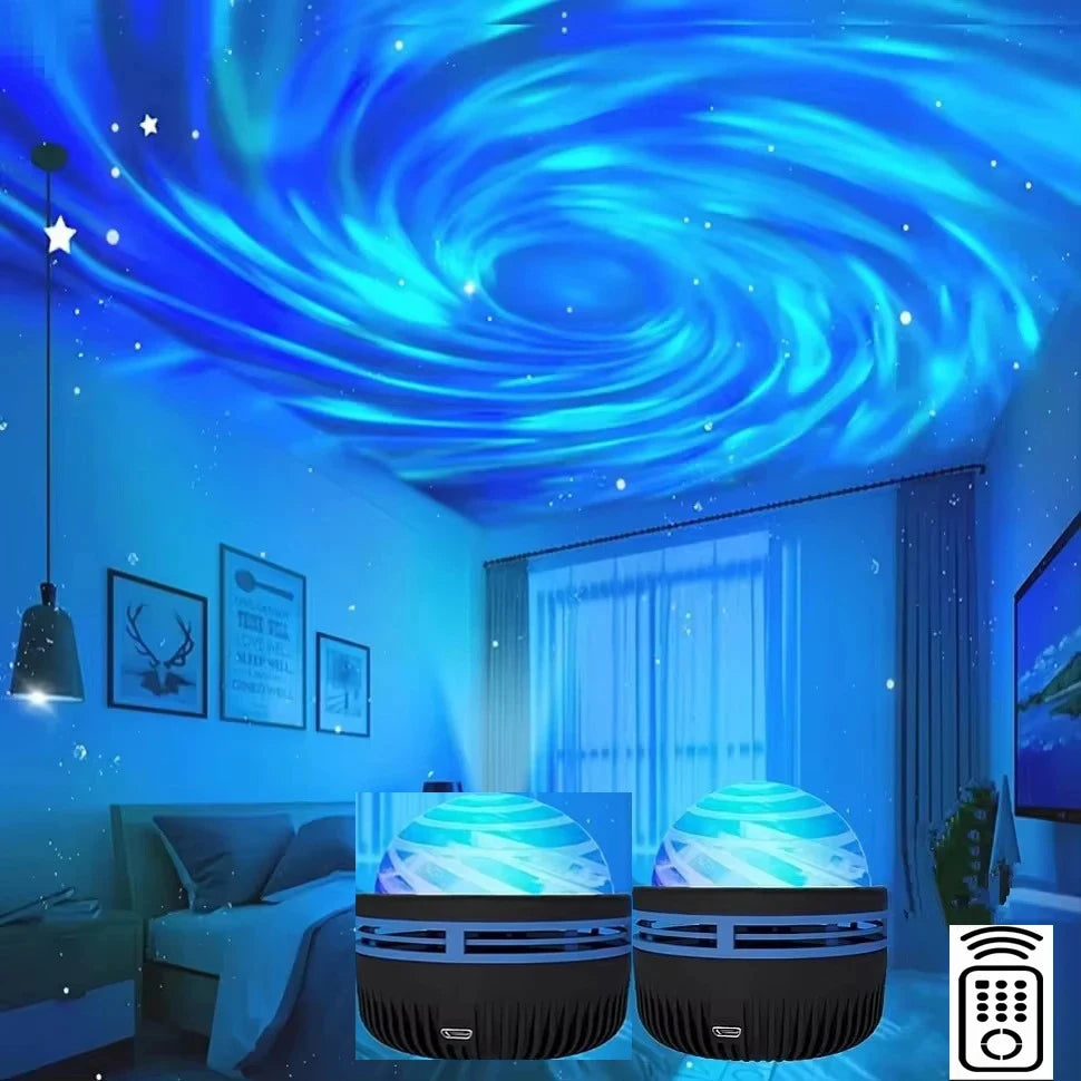 LED Galaxy Projector Light Colorful Galaxy Sky Projector