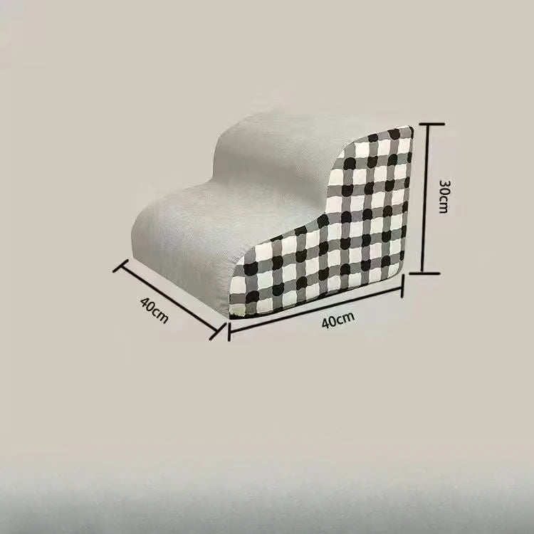 Pet 2/3 Steps High Density Foam Dog Secure Stairs Ramps