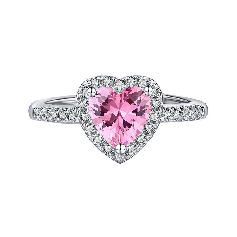 Fashion Jewelry Micro-encrusted Zircon Diamond Ring