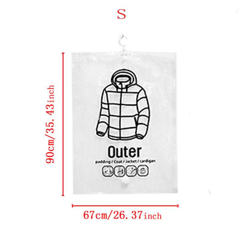 Household Side-pull Suspension Air Extraction Vacuum Compression Bag