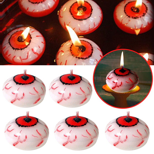 Eyeball Candle Halloween Floating Candle