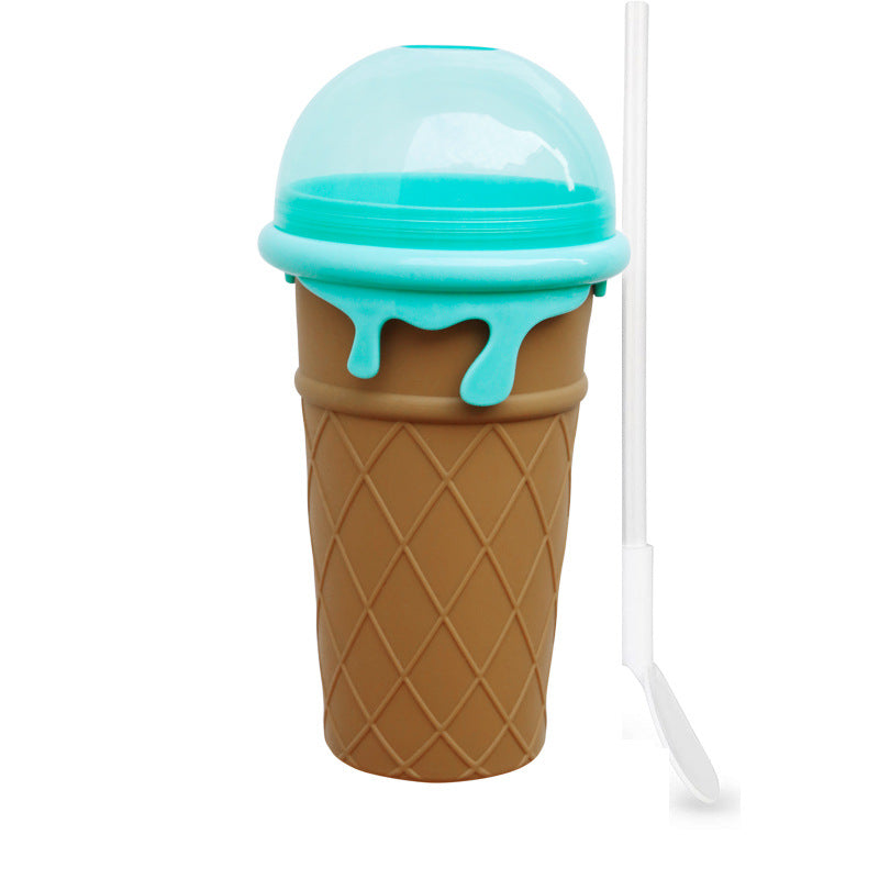 Slushy Cup Summer Squeeze Homemade Juice Water Bottle Quick-Frozen