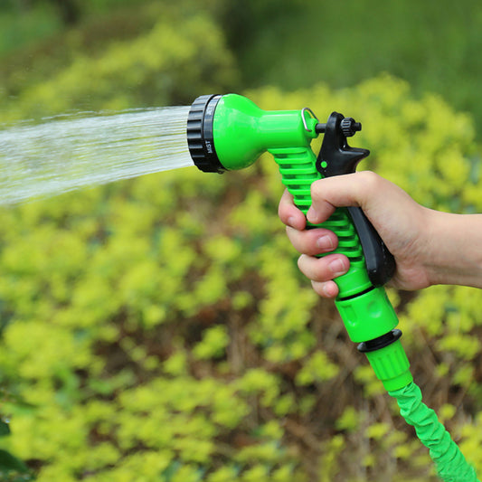 Latex Natural Telescopic Water Hose High Pressure Car Wash Water Gun