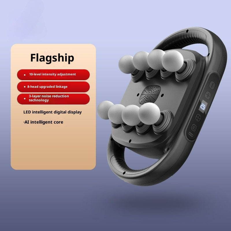 Muscle Relaxation Massager Multi-head Massage Gun Deep Tissue