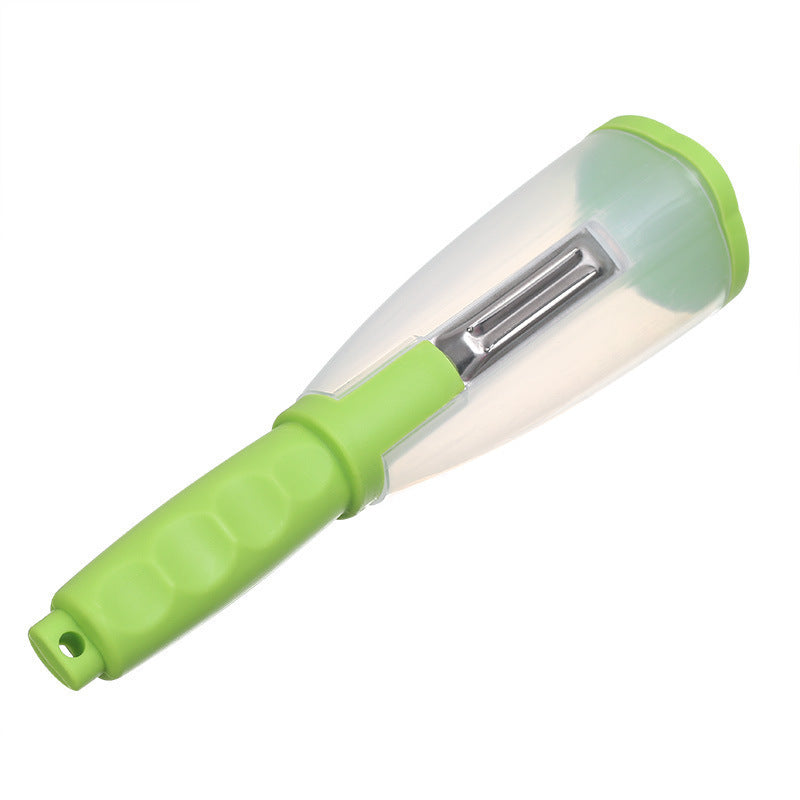 Multifunctional Storage Box Peeler Knife Peeler With Rubbish Bin