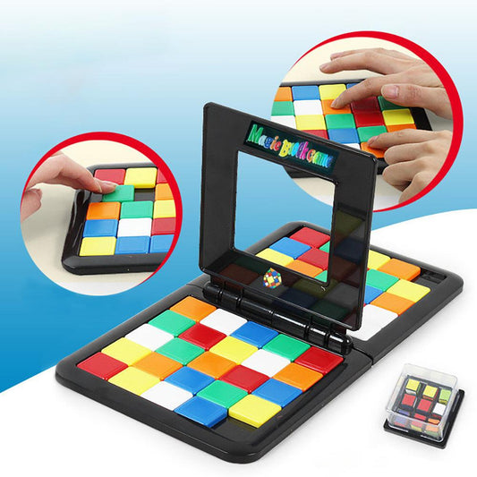 Color Battle Square Race Game Parent-Child Square Desktop