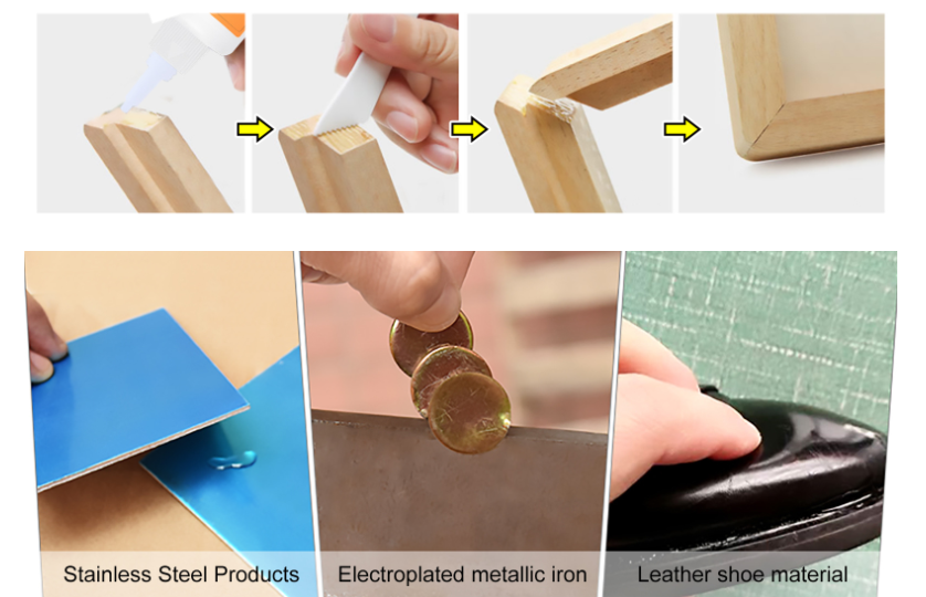 Plastic Metal Glass Shoe Glue Strong Adhesive