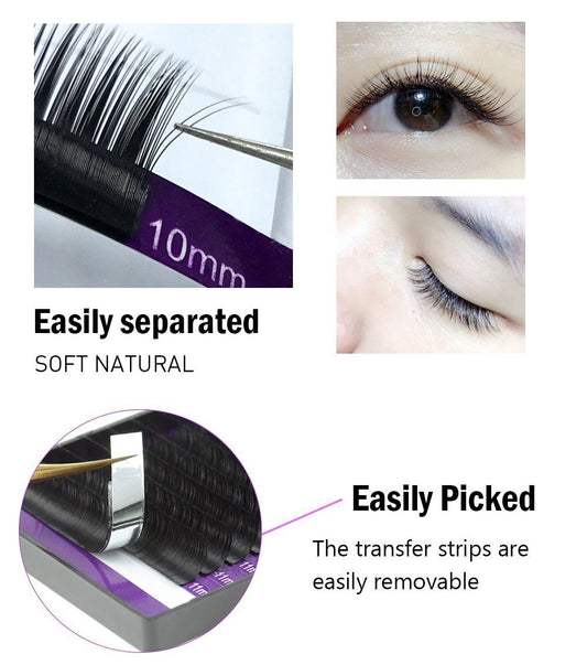 Grafted Eyelashes Soft And Comfortable Manual Flowering False Eyelashes