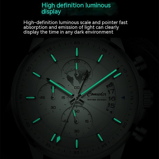 Full-automatic Waterproof Luminous Calendar Watch
