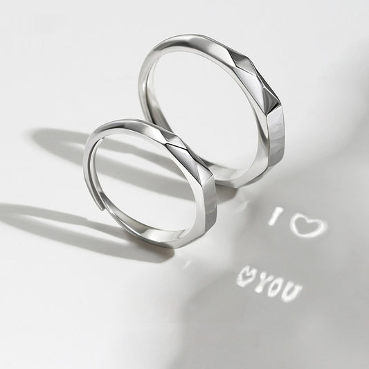 S925 Sterling Silver Rings By Light New Jewelry