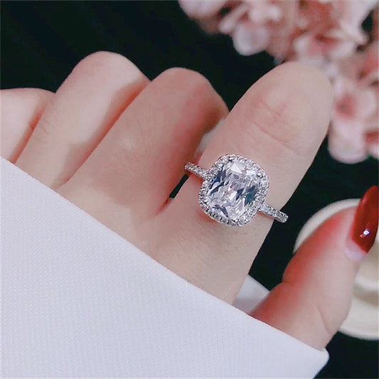 Rings For Women Bridal Wedding Anelli Trendy Jewelry Engagement Ring