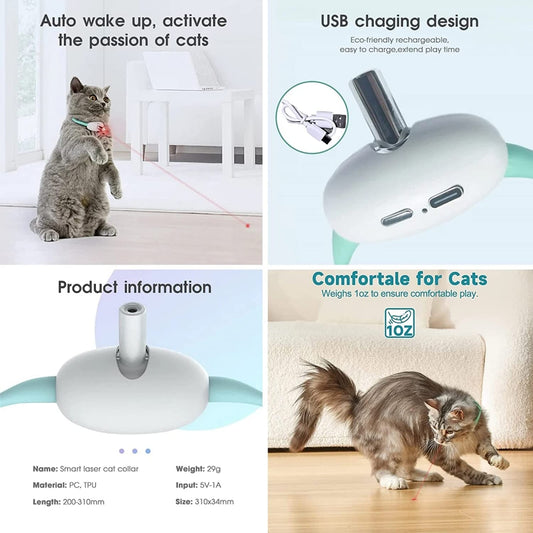 Automatic Cat Amusing Toys Interactive Training Pet Items