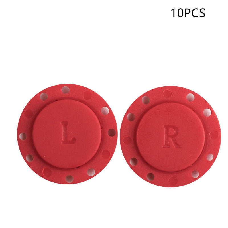 Hand-Sewn Button Bag Clothes Placket Magnet Buckle