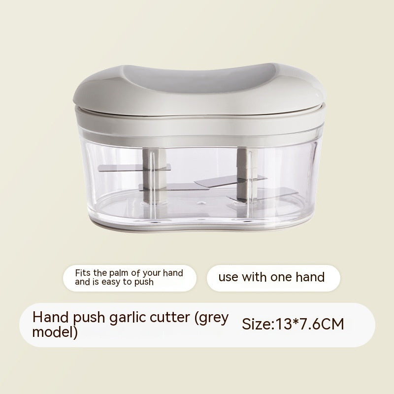 Household Multi-function Hand Push Garlic Press