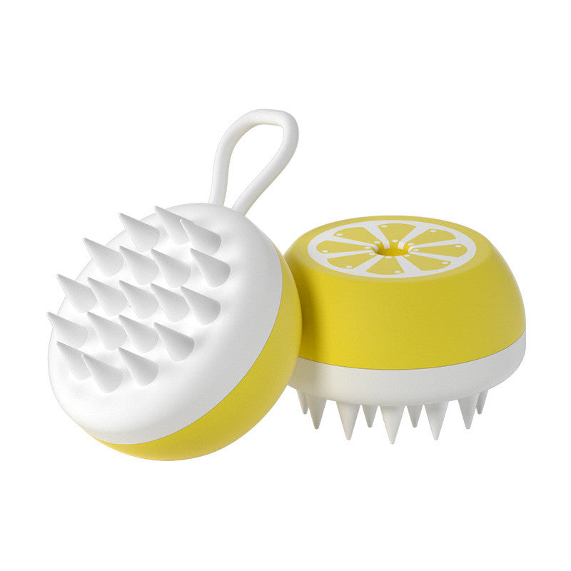 Pet Dog Cat Bath Brush 2-in-1 Pet SPA Massage Comb