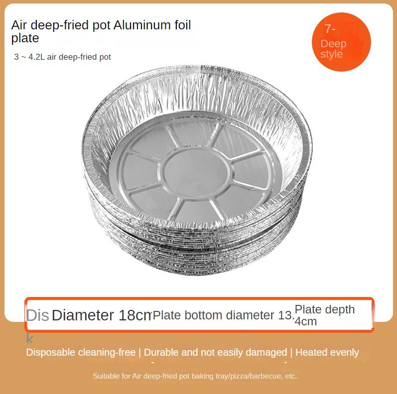 Non-stick Aluminum Foil Liners Air Fryer Disposable Paper Liner Oil-proof