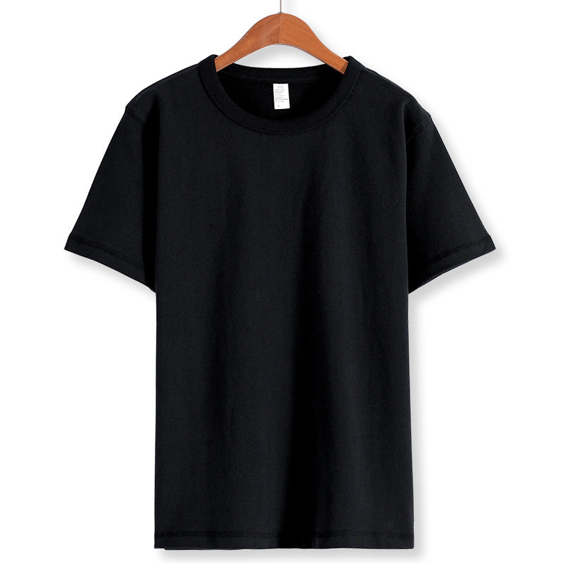 Men's Carbon Brushed Vintage Distressed Solid Crew Neck T-Shirt