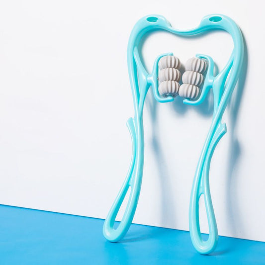 Multifunctional Manual Six-wheel Neck Massager Massage Relieve